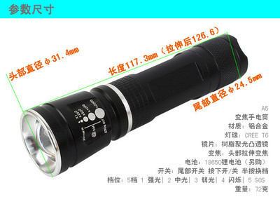 探秘雷申Cree XML-T6强光手电筒 性能、厂家与选购指南