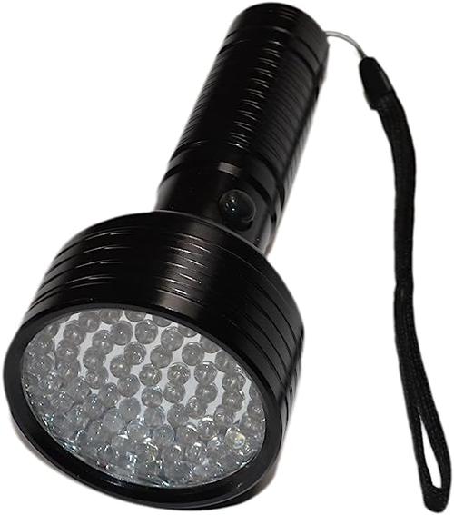 HQRP 68 LED 395nm 紫外黑灯手电筒 酒店房间检查、尿液检测与体液侦察的便携利器